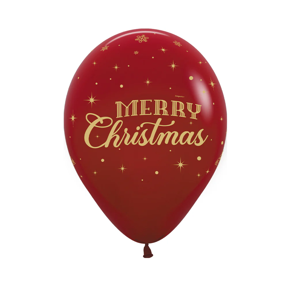 GLOBO REDONDO INFINITY® MERRY CHRISTMAS INVIERNO DORADO FASHION SURTIDO - Image 3