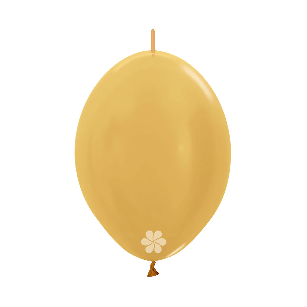 GLOBO LINK-O-LOON® METAL DORADO