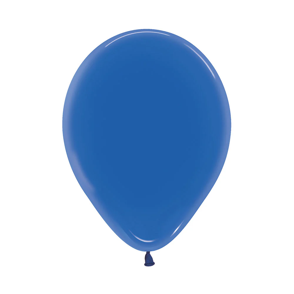GLOBO REDONDO CRISTAL AZUL