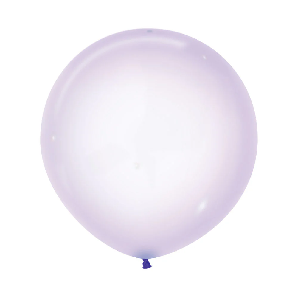 GLOBO REDONDO CRISTAL PASTEL LILA - Image 2
