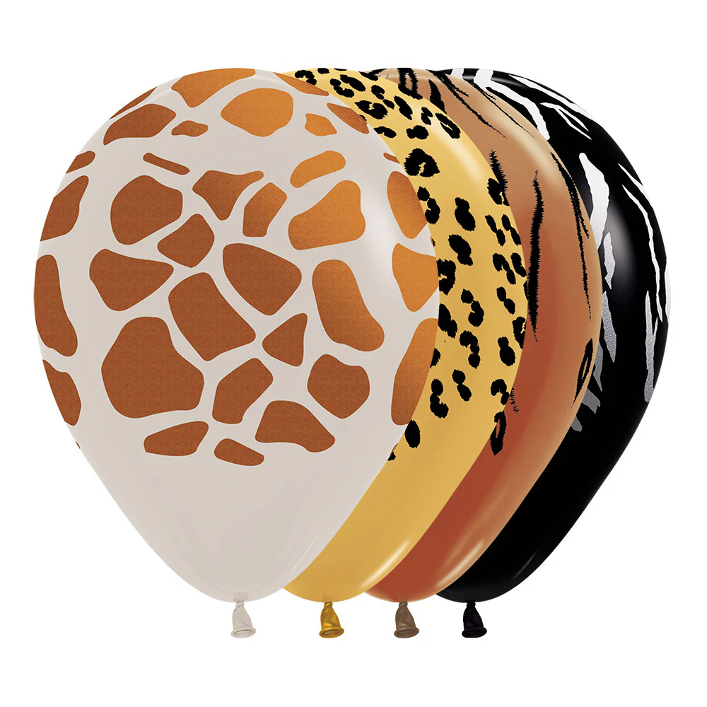 GLOBO REDONDO INFINITY® ANIMAL PRINT