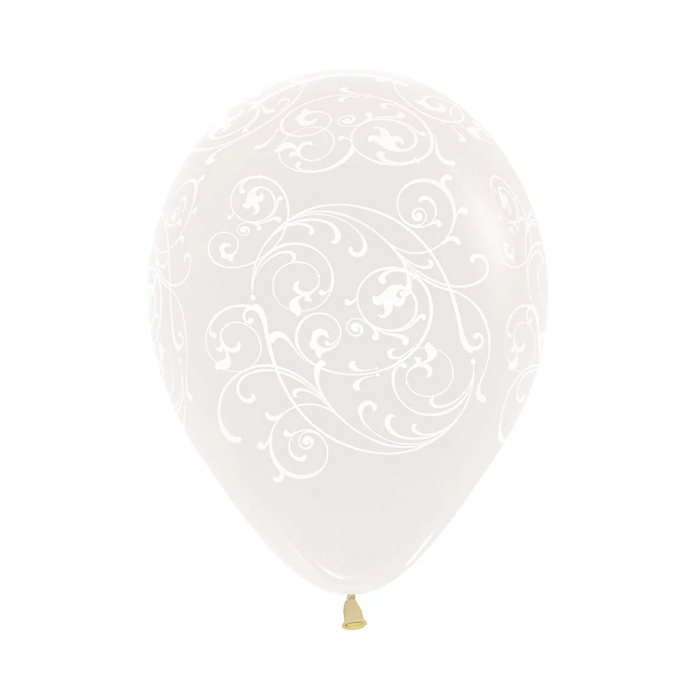 GLOBO REDONDO INFINITY® FILIGREE FASHION TRANSPARENTE