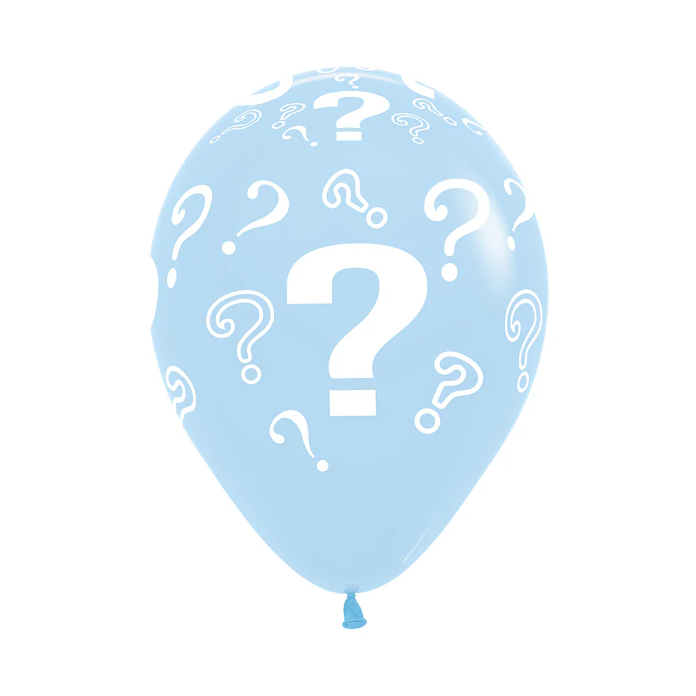 GLOBO REDONDO INFINITY® INTERROGACION PASTEL MATE SURTIDO - Image 3