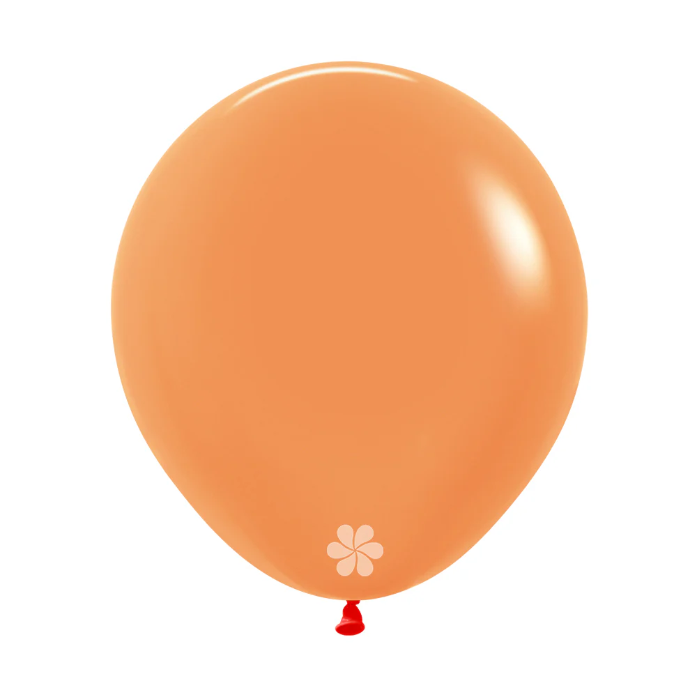 GLOBO REDONDO NEON NARANJA - Image 2