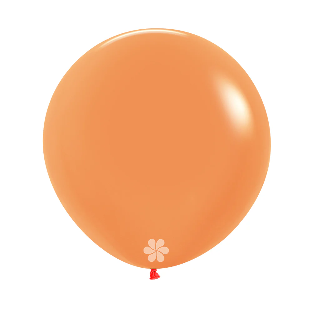 GLOBO REDONDO NEON NARANJA - Image 3