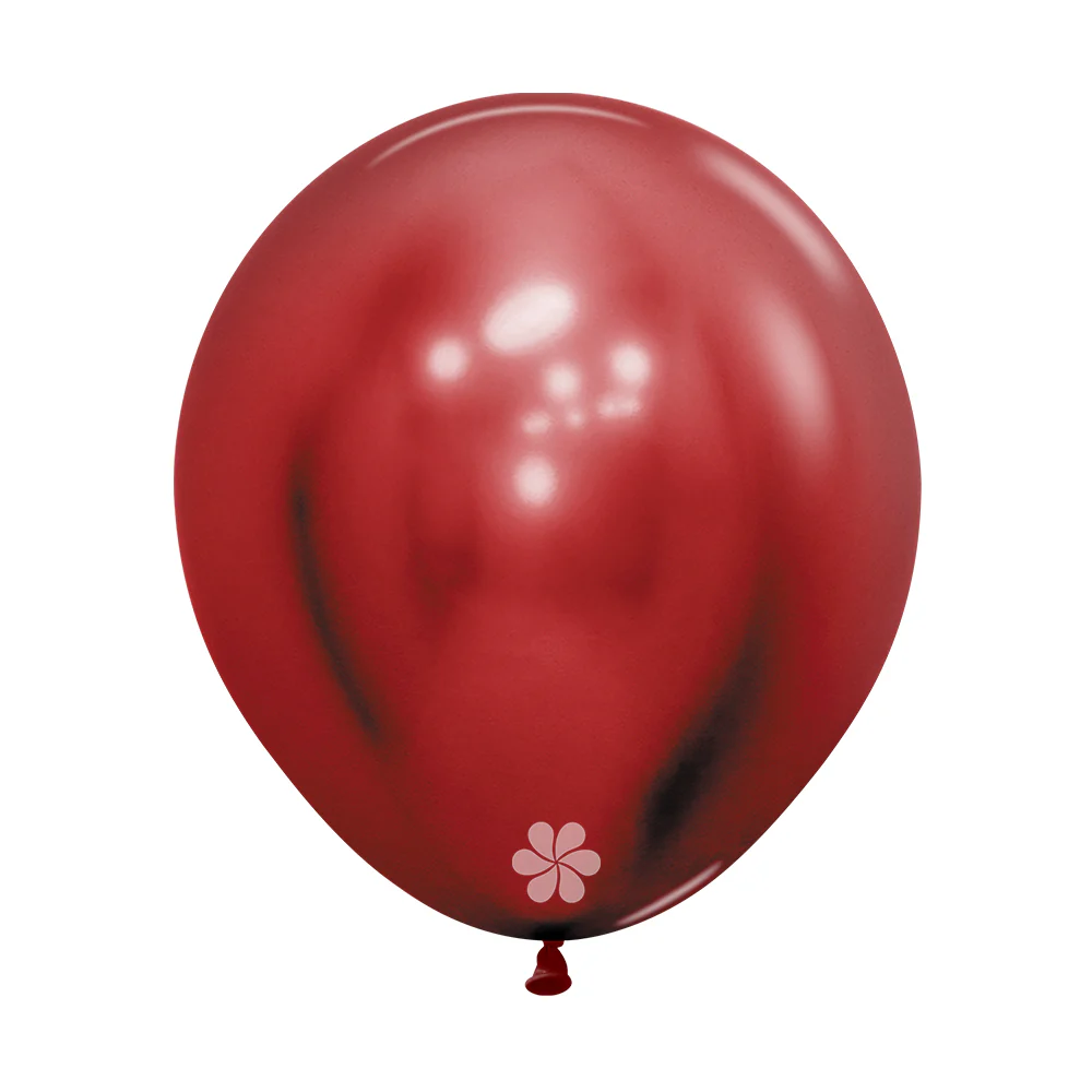 GLOBO REDONDO REFLEX CRISTAL ROJO - Image 2