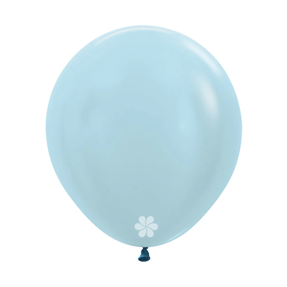 GLOBO REDONDO SATIN AZUL - Image 2