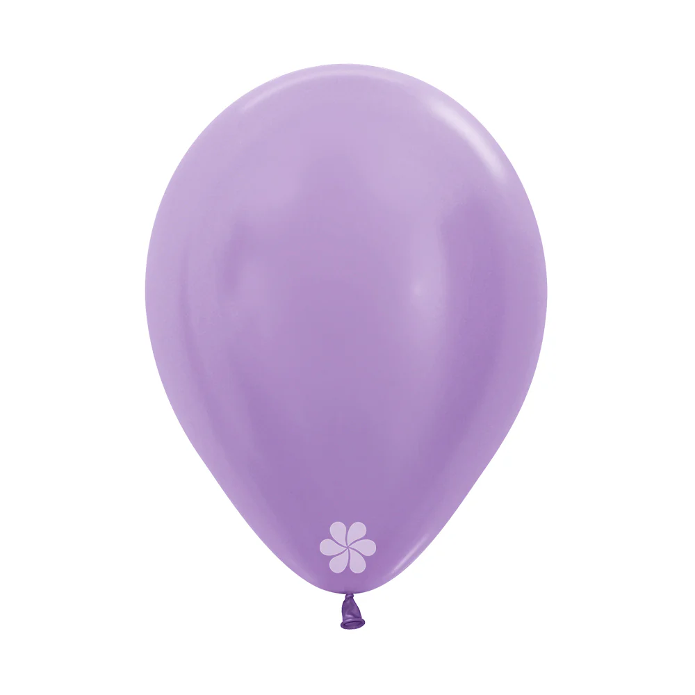 GLOBO REDONDO SATIN LILA