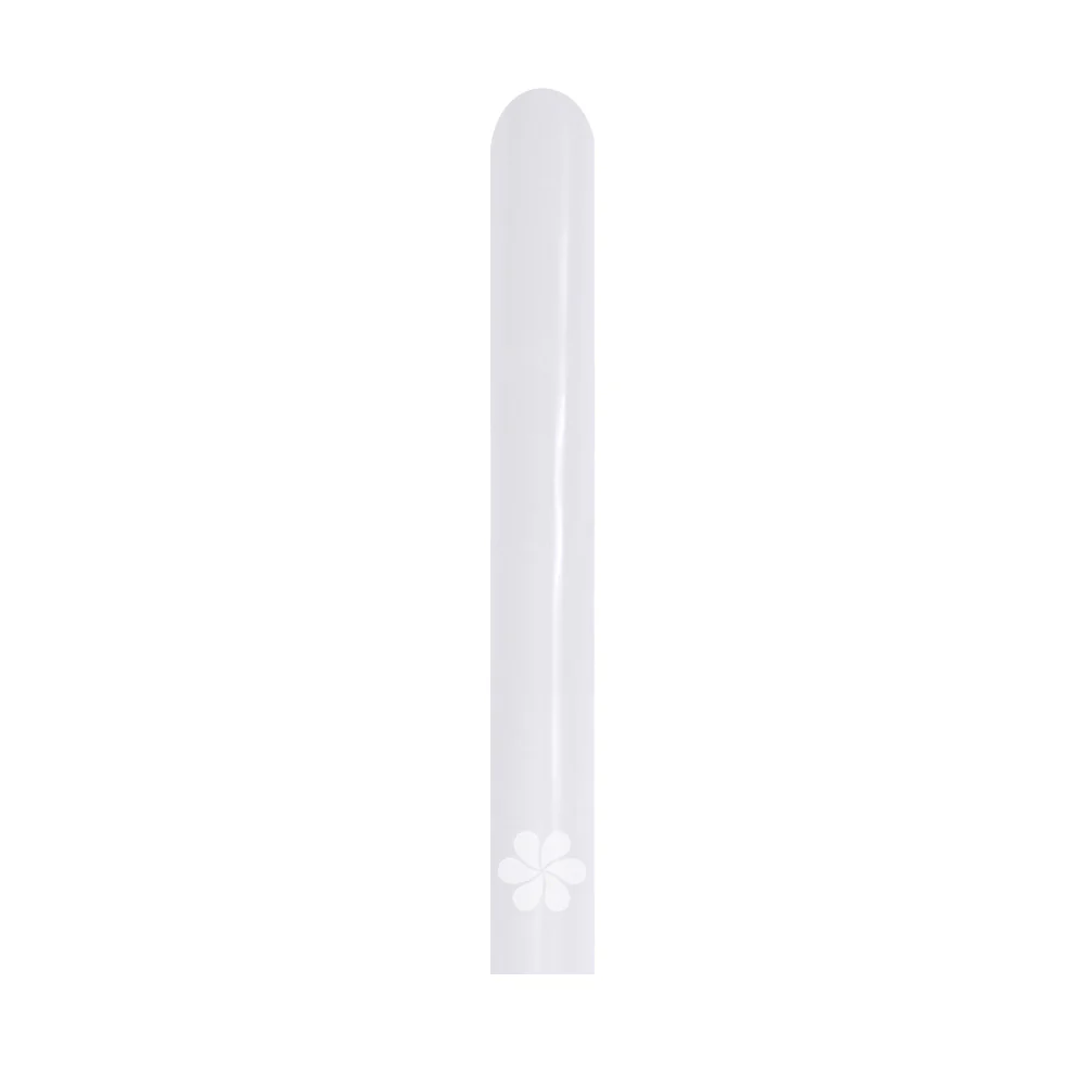 GLOBO TUBITO SATIN BLANCO