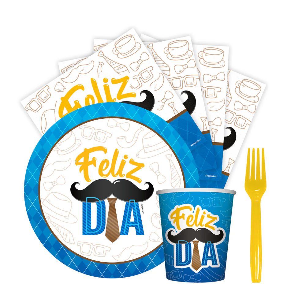 KIT DESECHABLE FIESTA BIGOTE