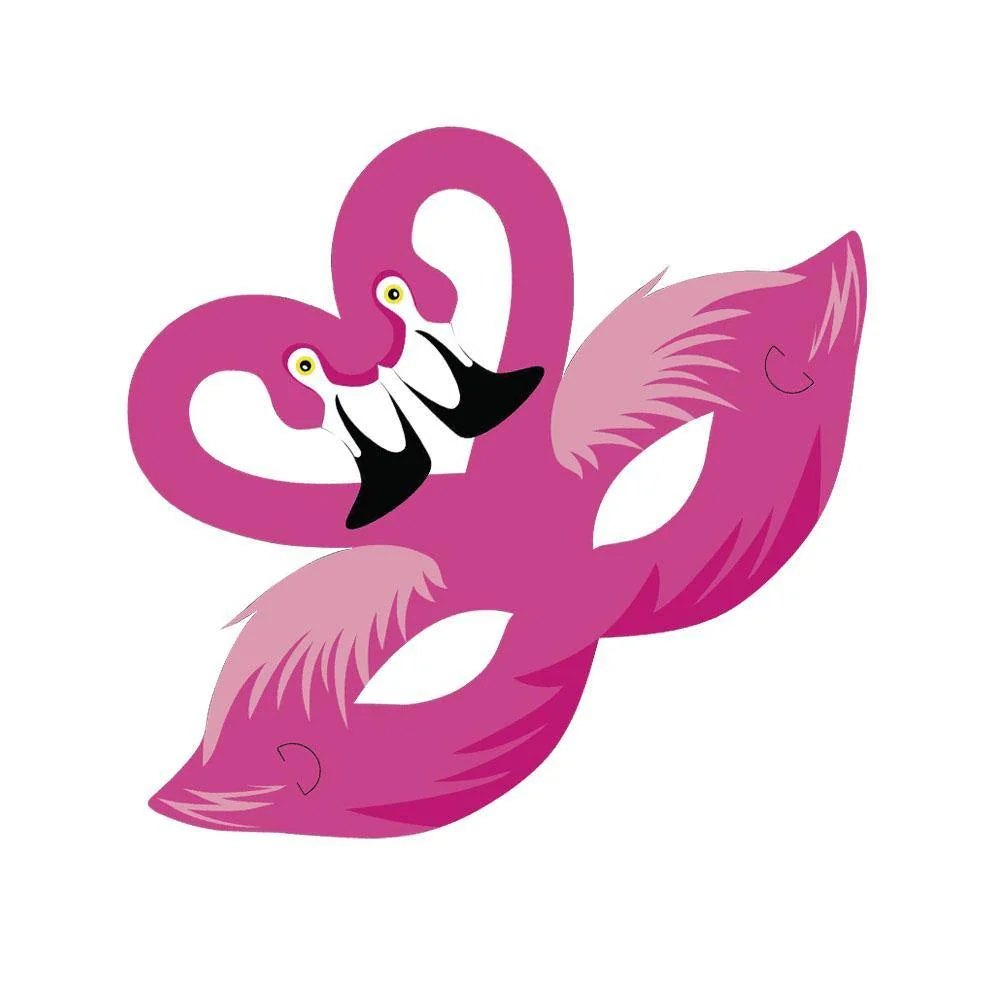 MASCARA IMPRESA FLAMINGO