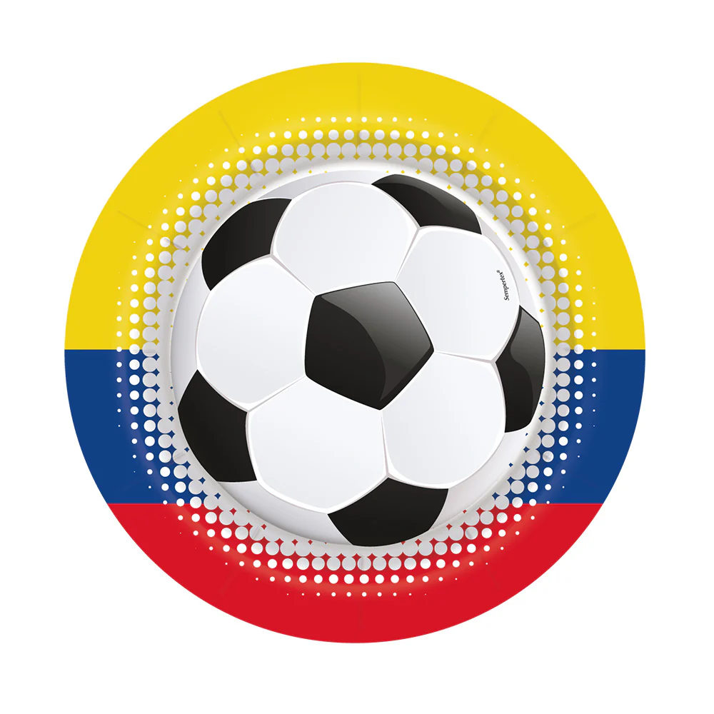 PLATO FÚTBOL TRICOLOR