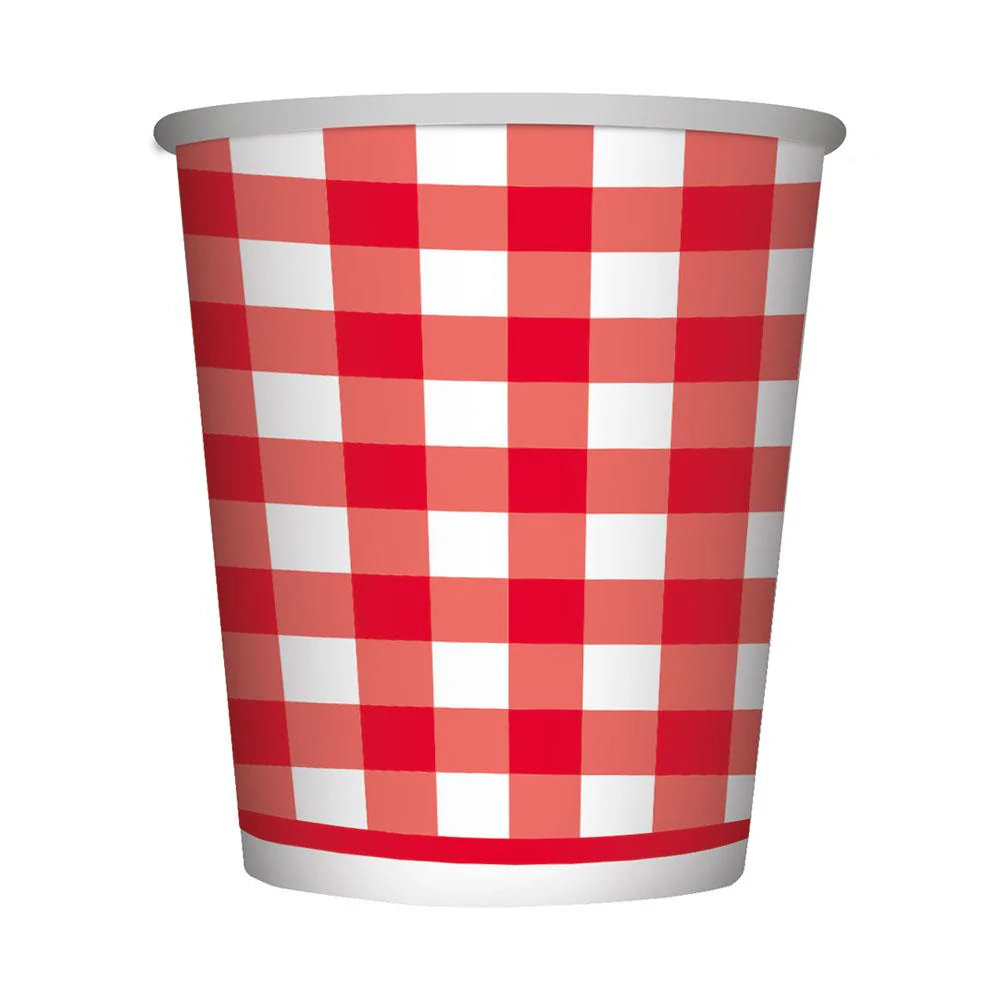 VASO PICNIC ROJO